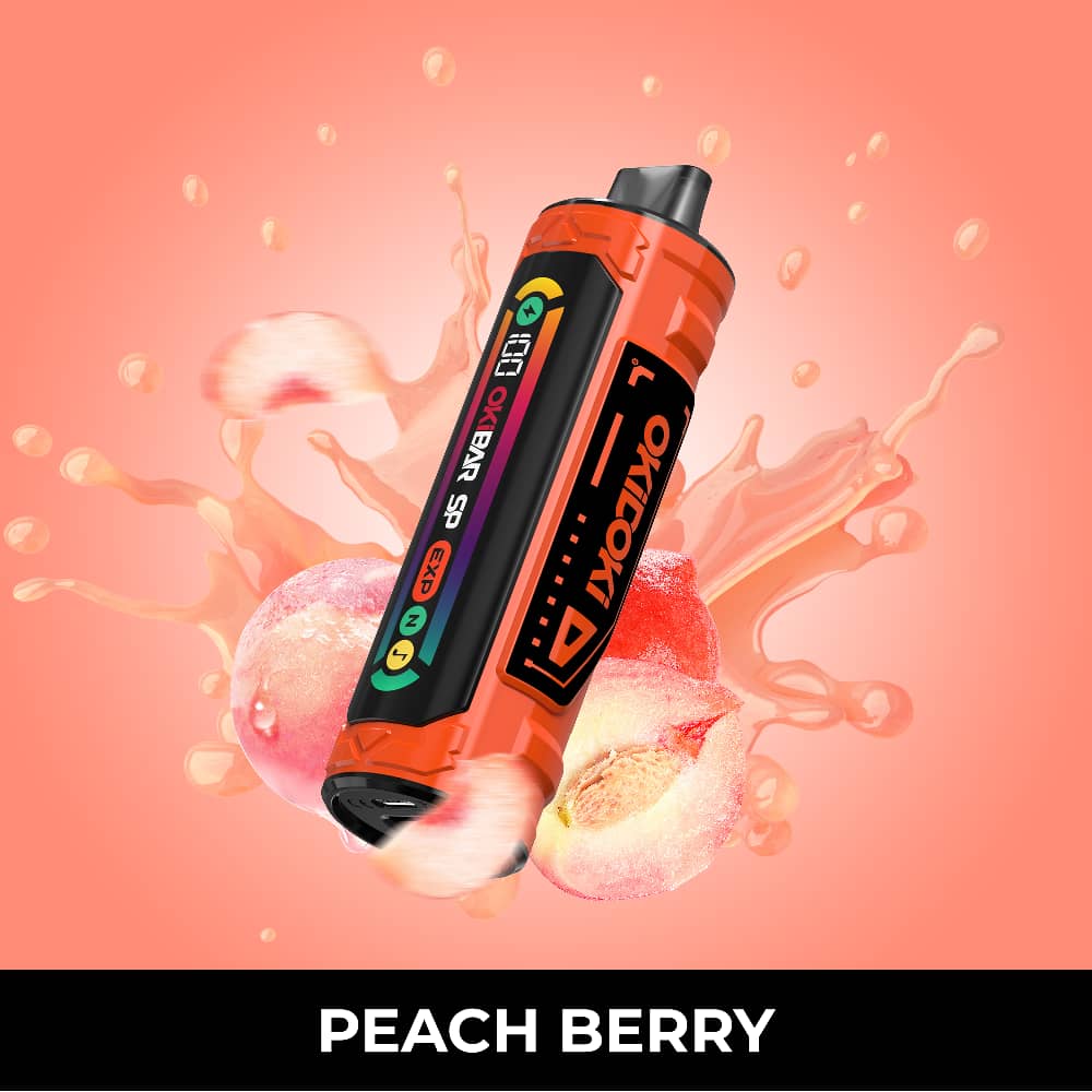 OKIBAR DTL 30000PUFFS PEACH BERRY in UAE, DUBAI
