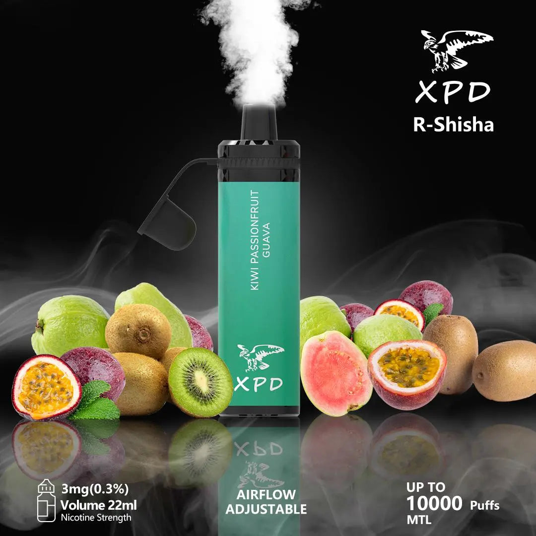 XPD BAR 10000 PUFFS KIWI PASSION FRUIT GUAVA Vape Zilla XPD BAR 10000 PUFFS KIWI PASSION FRUIT GUAVA Vape Zilla