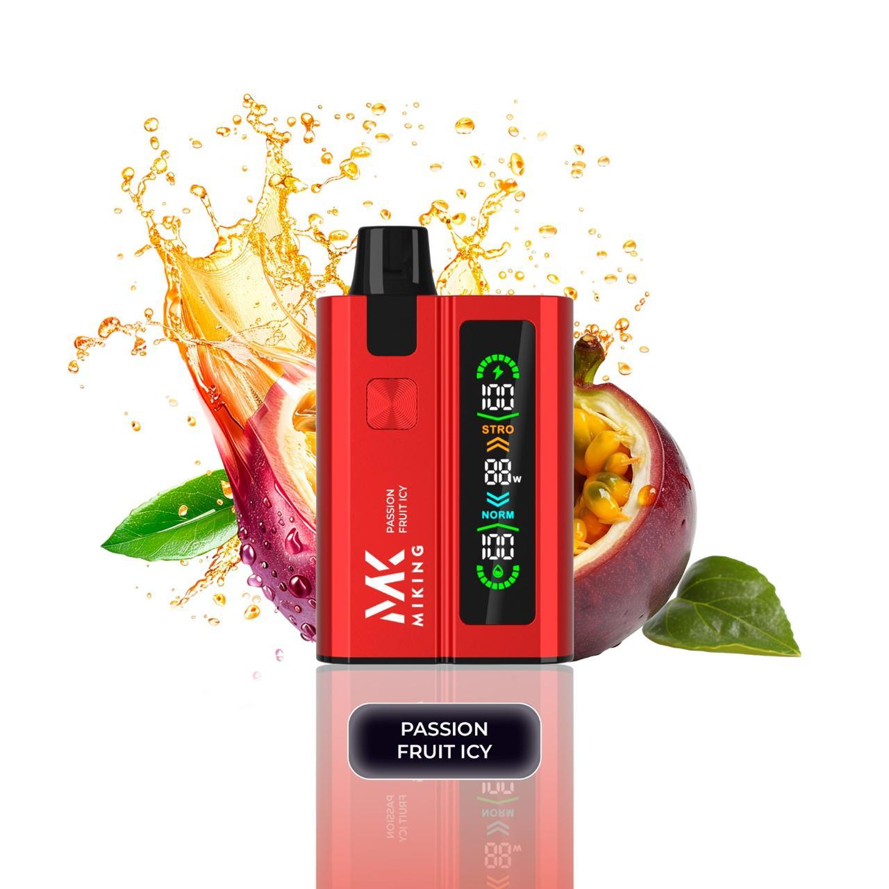 Miking disposable 25000 Puffs Passion Fruit Icy in UAE Vape Zilla Miking disposable 25000 Puffs Passion Fruit Icy in UAE Vape Zilla
