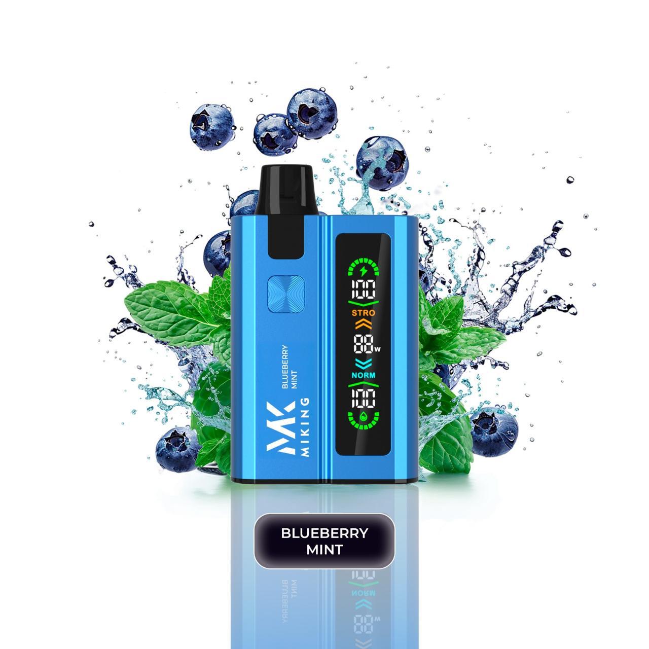 MK Miking RAGE 25000puffs Blueberry Mint in UAE,DUBAI Vape Zilla MK Miking RAGE 25000puffs Blueberry Mint in UAE,DUBAI Vape Zilla