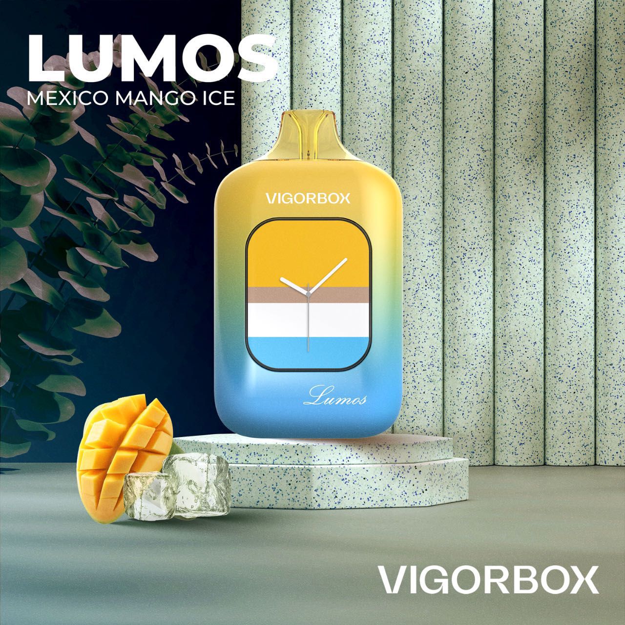 VIGORBOX LUMOS 25000 PUFFS MEXICO MANGO ICE in UAE,DUBAI Vape Zilla VIGORBOX LUMOS 25000 PUFFS MEXICO MANGO ICE in UAE,DUBAI Vape Zilla
