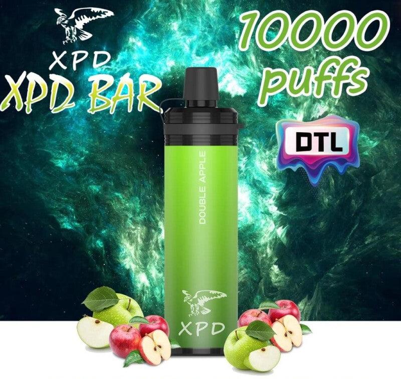 XPD BAR 10000 PUFFS DOUBLE APPLE Vape Zilla XPD BAR 10000 PUFFS DOUBLE APPLE Vape Zilla