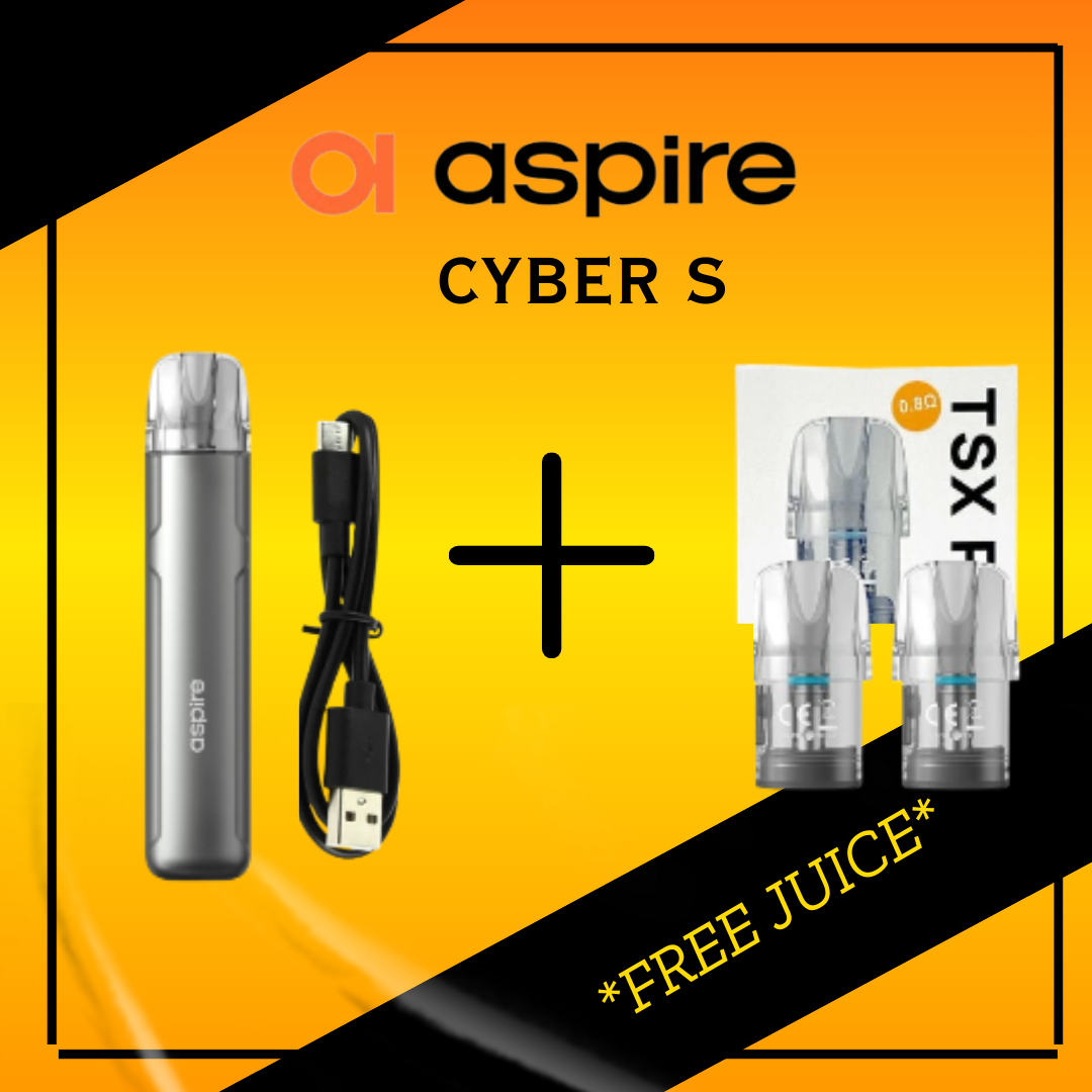 Aspire Cyber G System Kit With pod combo offer in Abudhabi Vape Zilla Aspire Cyber G System Kit With pod combo offer in Abudhabi Vape Zilla