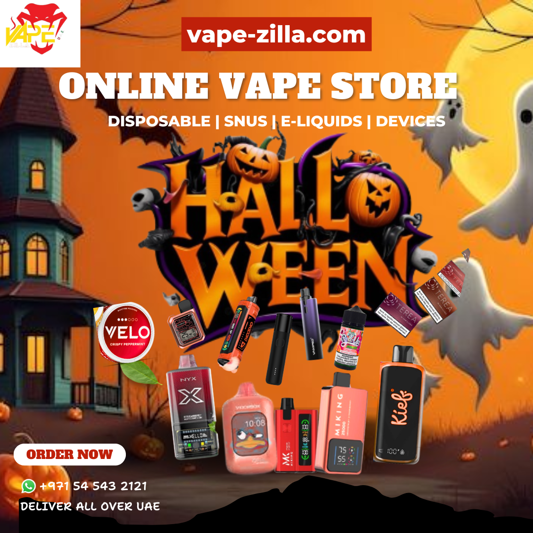 HALLOWEEN VAPE SALE ONLINE AT VAPEZILLA STORE IN UAE,DUBAI