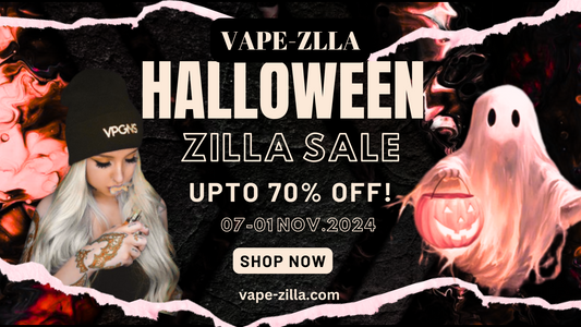  Spooktacular Halloween Sale at Vape-Zilla!