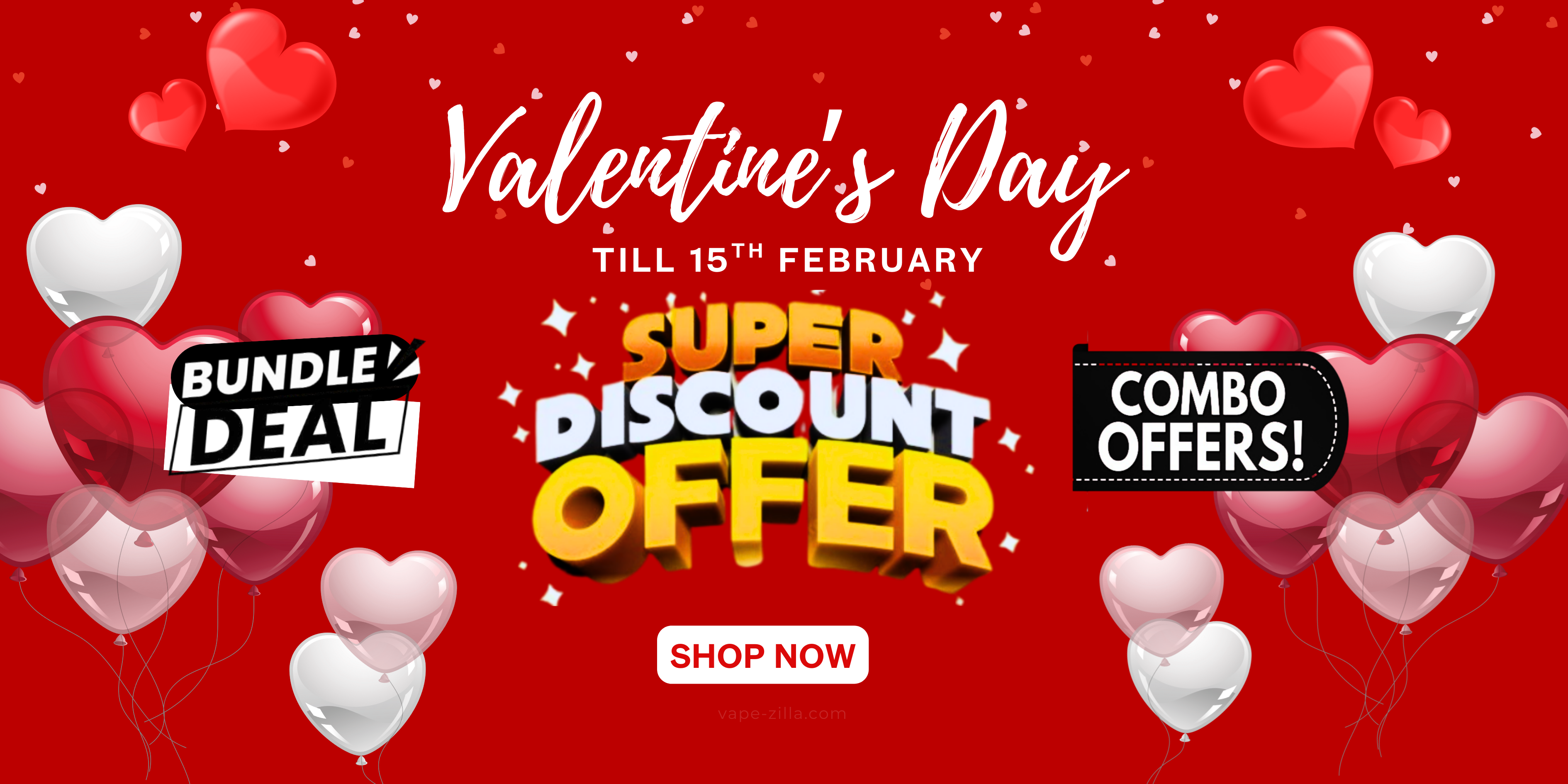 Valentine’s Day Sale at Vapezilla – Up to 90% OFF in Dubai, UAE