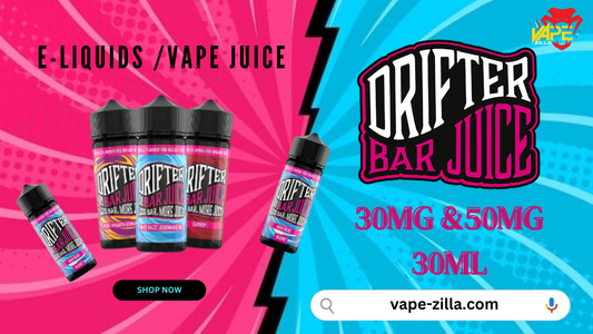 DRIFTER BAR JUICES 30MG/50MG SALTNIC 30ML IN UAE,DUBAI,ABUDHABI