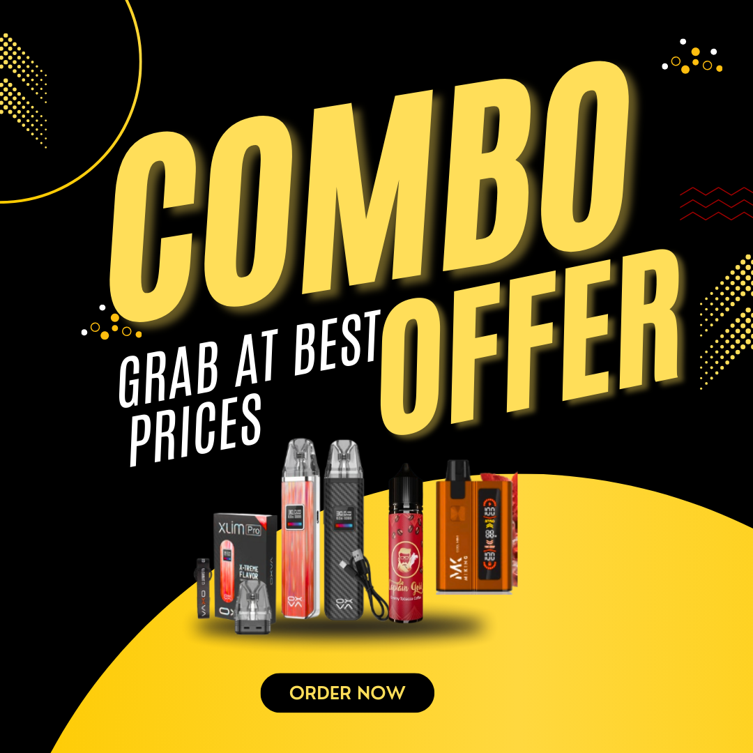 NO.1 COMBO OFFERS AT ONLINE VAPE STORE | BEST PRICE
