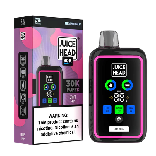 JUICE HEAD 30000 Puffs - Grape Pop