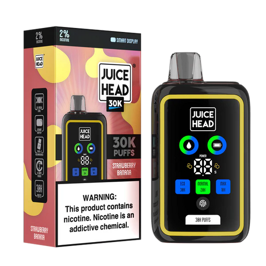 Juice Head 30000puffs - Strawberry Banana 20mg