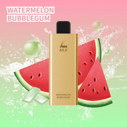 AILE GOLDEN BAR 6000 PUFFS - Watermelon Bubblegum
