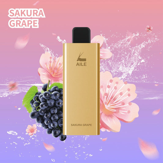 AILE GOLDEN BAR 6000 PUFFS - Sakura Grape