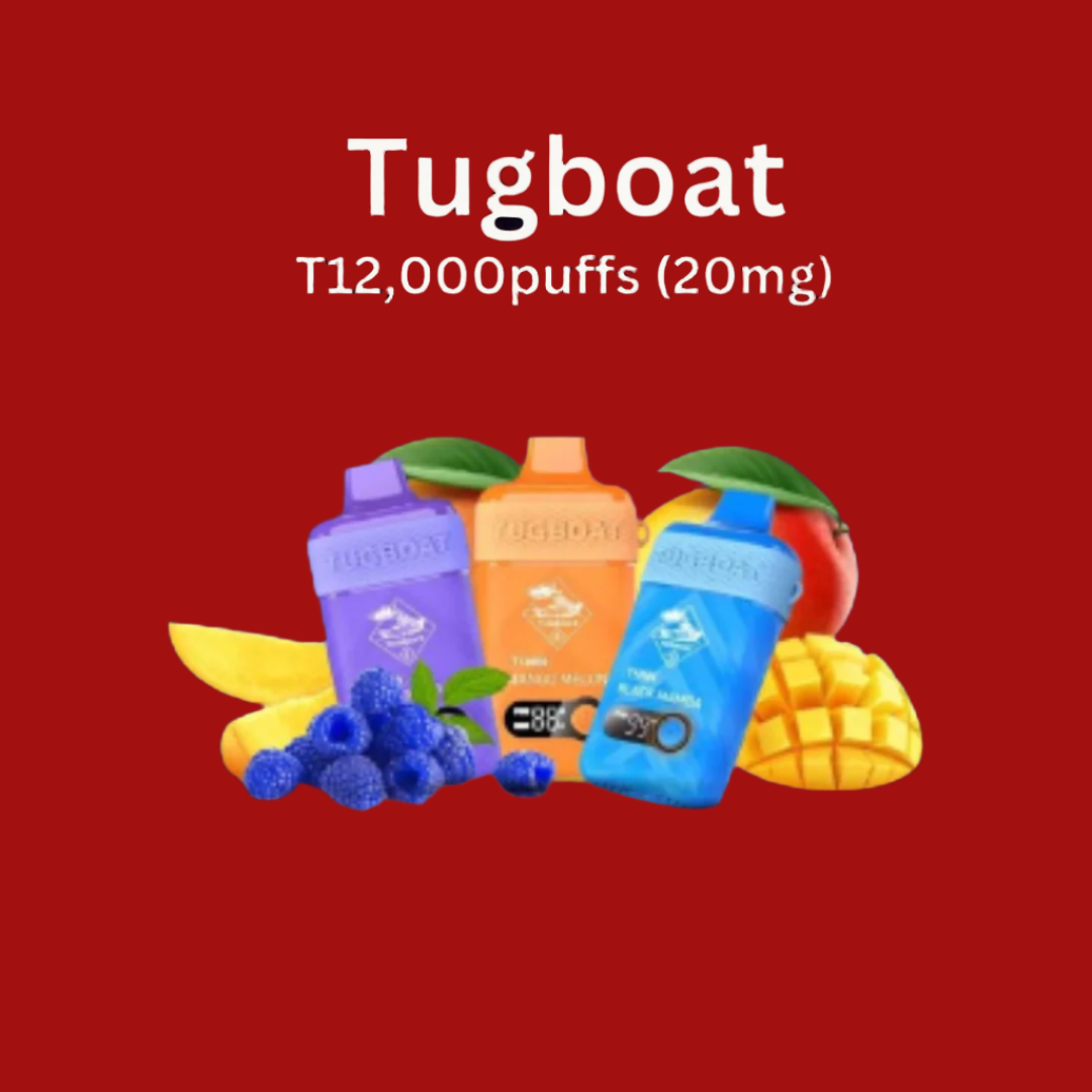 TUGBOAT T12000 PUFFS DISPOSABLE VAPE IN UAE,DUBAI,ABUDHABI