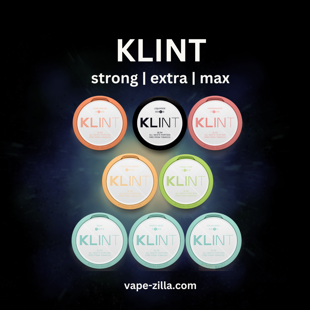 KLINT SNUS/NICOTINE POUCHES