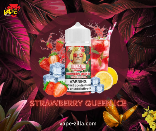 Havana Dream Strawberry Queen Ice 120ml E-liquid in UAE