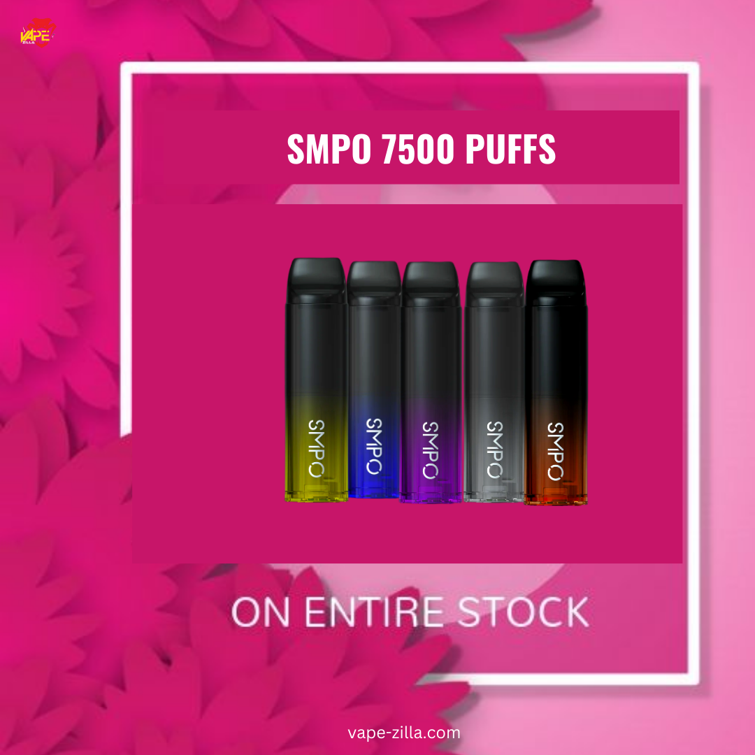 SMPO CP01 7500 PUFFS 1MG  DISPOSABLE VAPE IN UAE, DUBAI, ABUDHABI