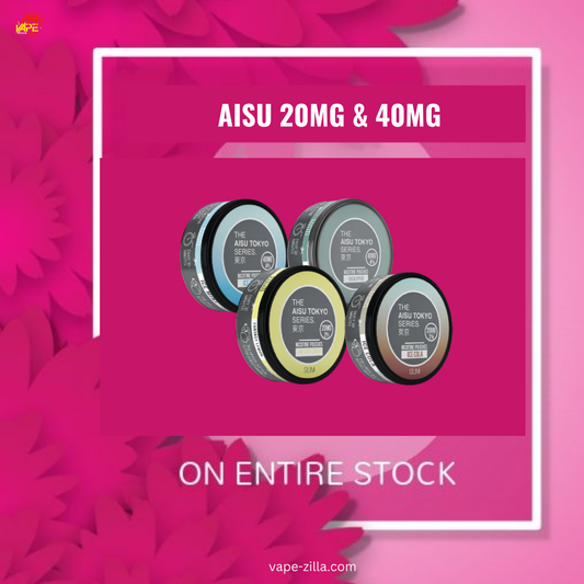 The AISU TOKYO SERIES NICOTINE POUCHES IN UAE,DUBAI