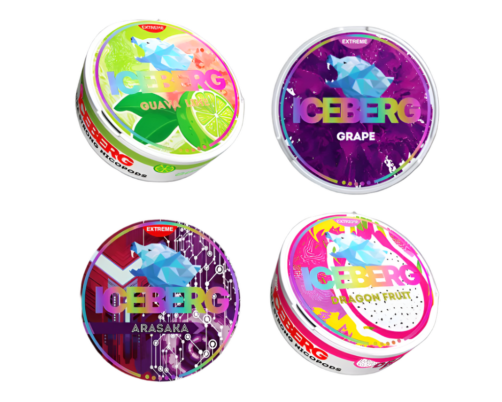 BUY ICEBERG SNUS/ NICOTINE POUCHES AT ONLINE STORE VAPEZILLA