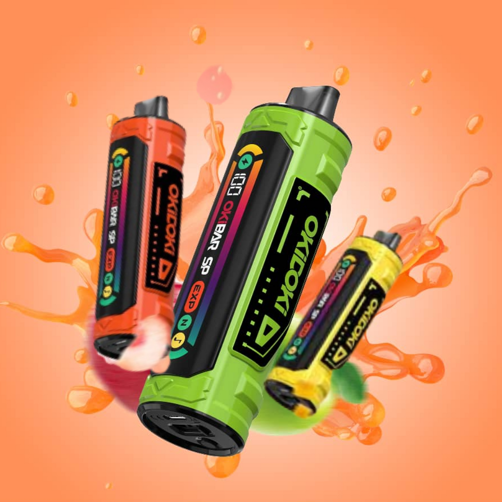 OKIBAR DTL SHISHA 30K PUFFS DISPOSABLE in UAE, DUBAI- alfakhar

