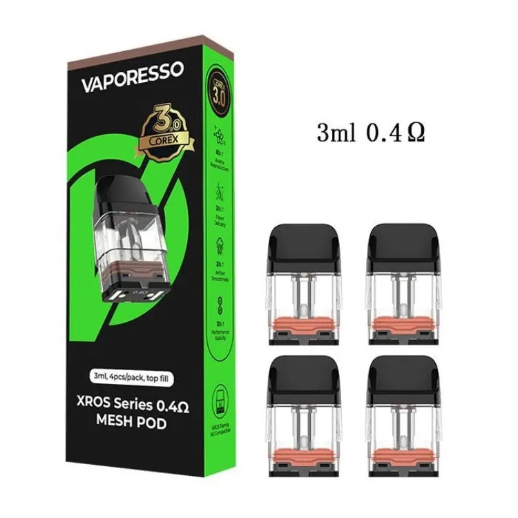 VAPORESSO XROS PODS 4PC/PACK