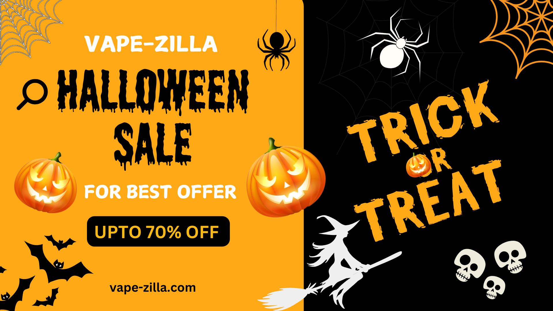 VAPEZILLA HALLOWEEN VAPE OFFER IN UAE,DUBAI,ABUDHABI