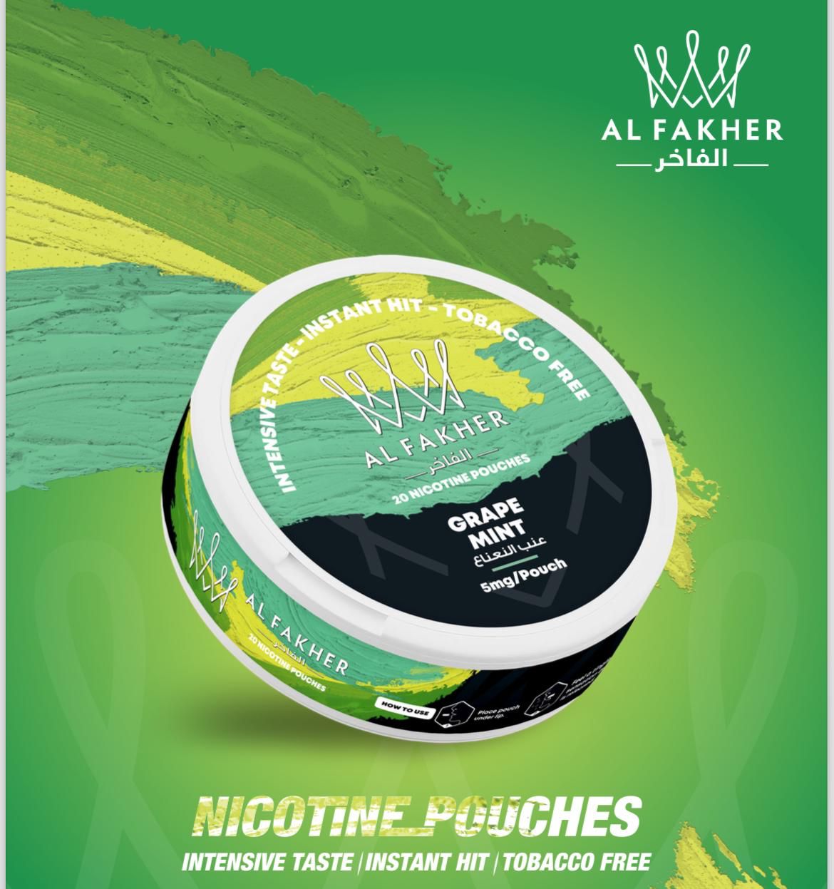 AL FAKHER GRAPE MINT SNUS 