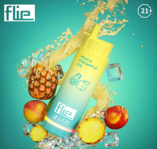 FLIE Fatty 8000 PUFFS - Peach Pineapple Ice