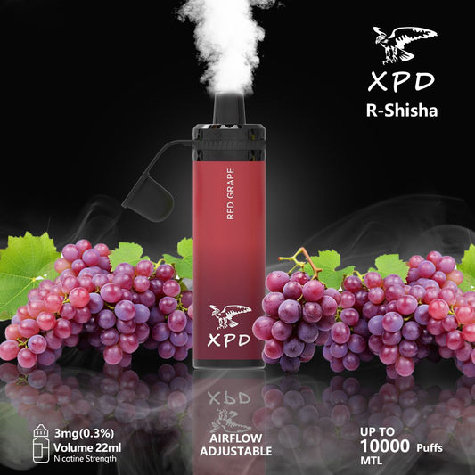 XPD BAR 10000 PUFFS RED GRAPE