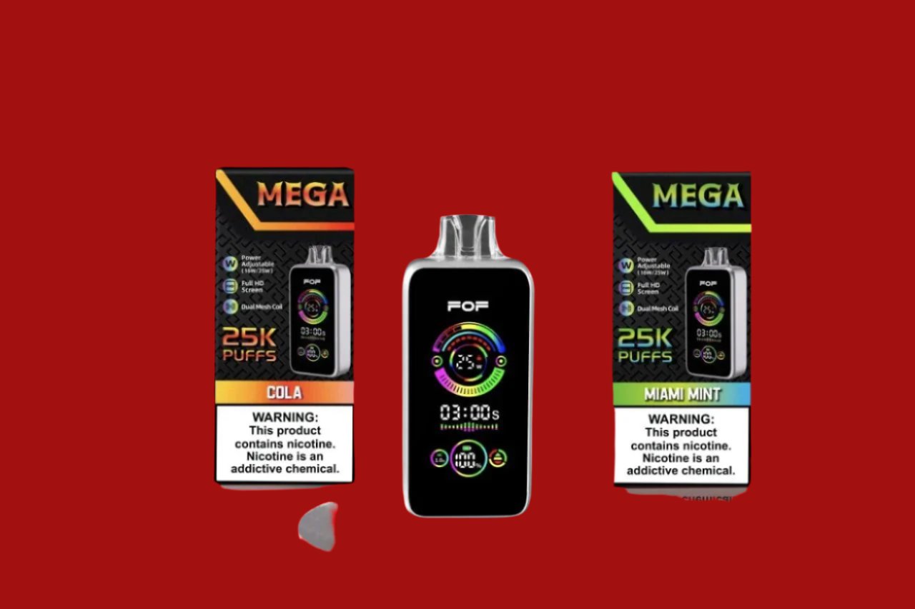 MEGA FOF 25000 PUFFS 20MG