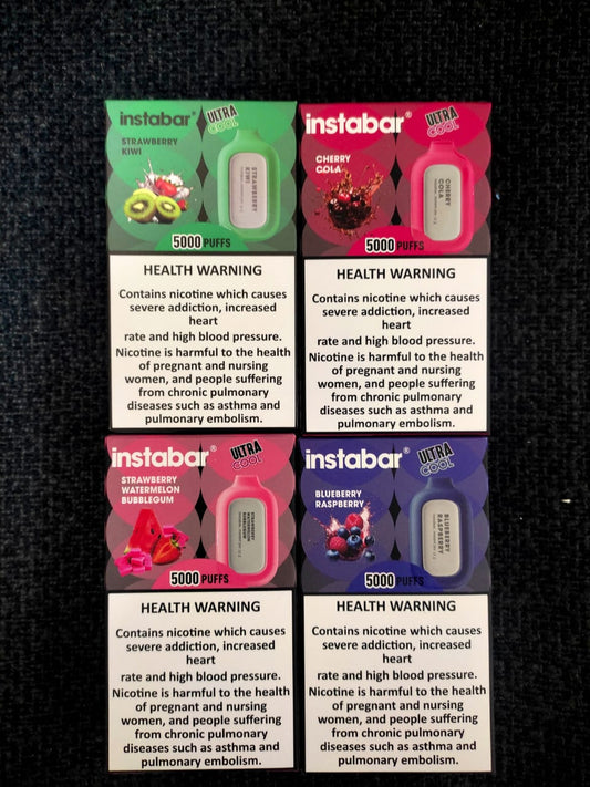 Insta Bar Ultra 5000Puffs 20mg Disposable Vape in UAE,DUBAI,ABUDHABI