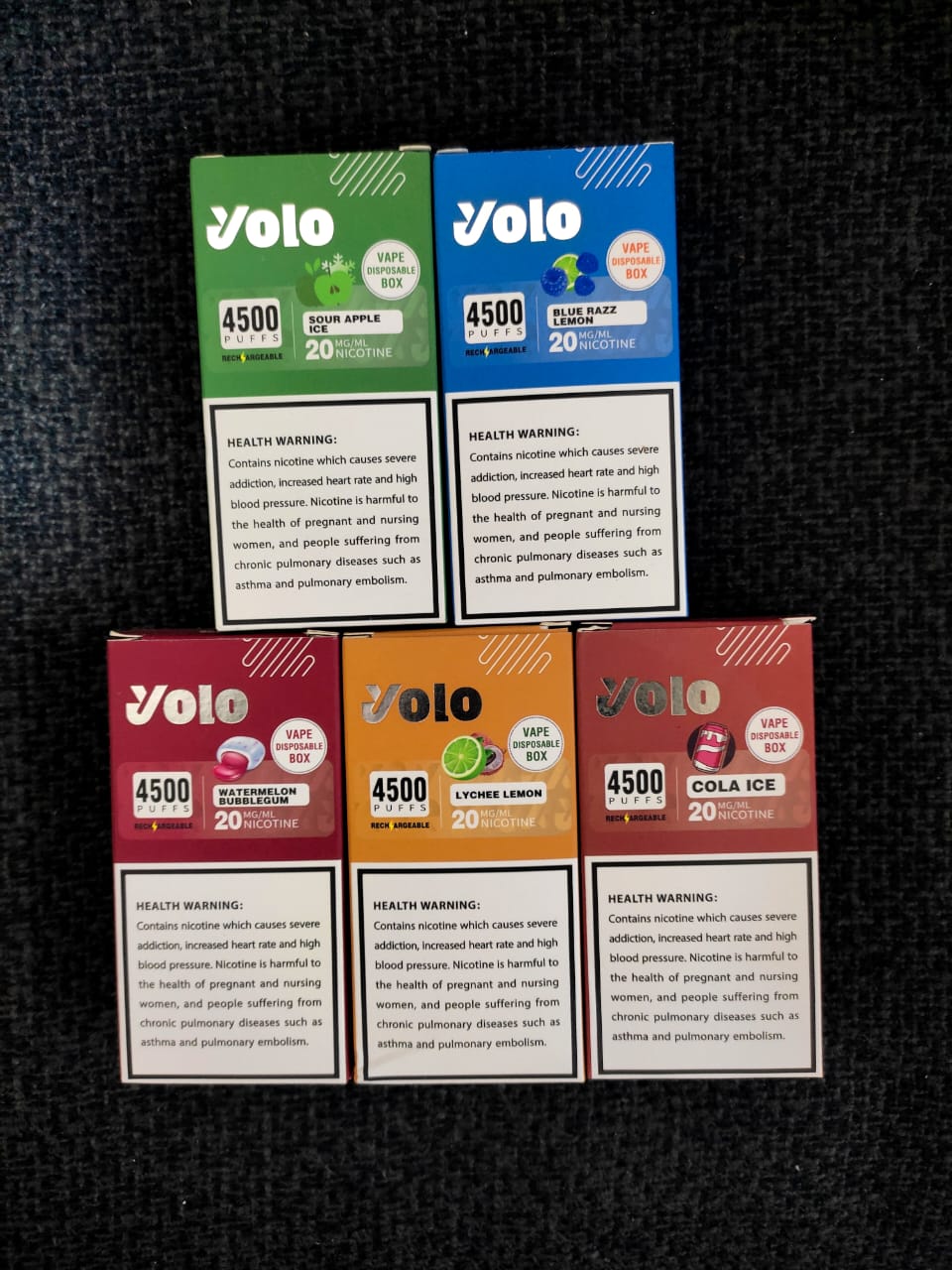 Yolo 4500 puffs disposable vape in UAE,DUBAI,ABUDHABI