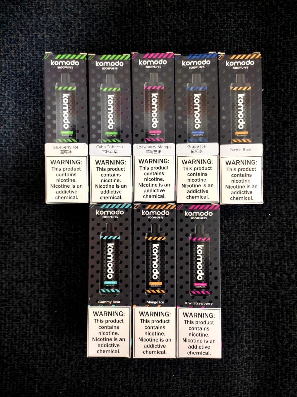 Komodo 8000 Puffs - 20mg disposable vape sale in UAE,DUBAI,ABUDHABI