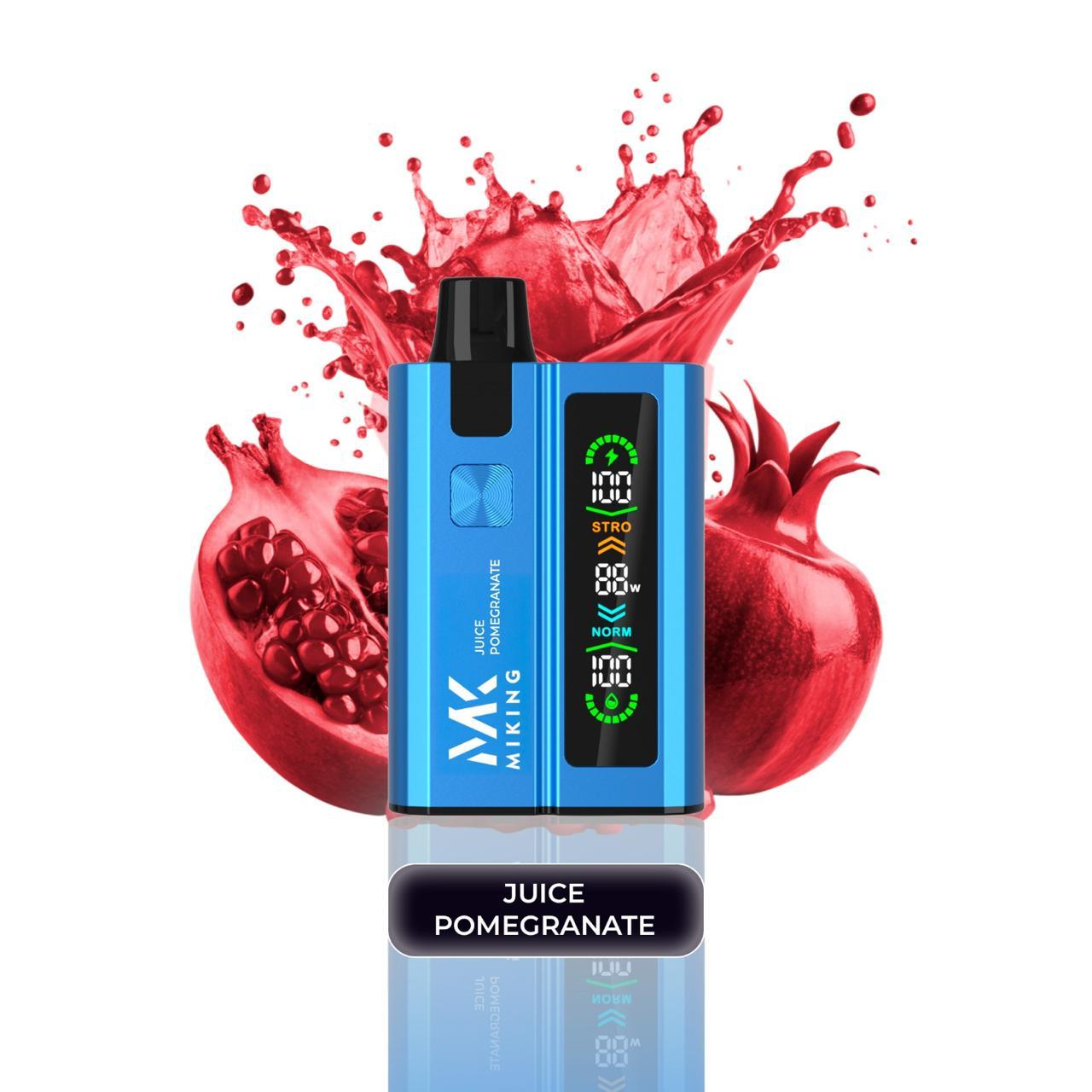 Mk Miking Rage Disposable Vapes 25000 Puffs Juice Pomegranate in UAE at vape-zilla