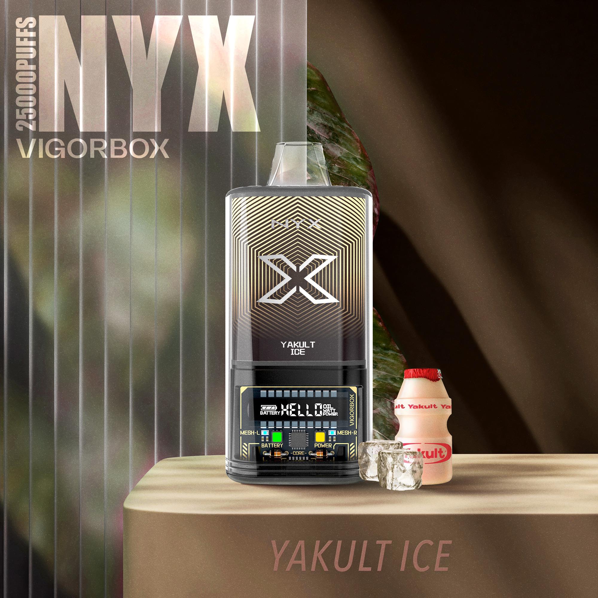 VIGORBOX NYX 25000K PUFFS YAKULT ICE