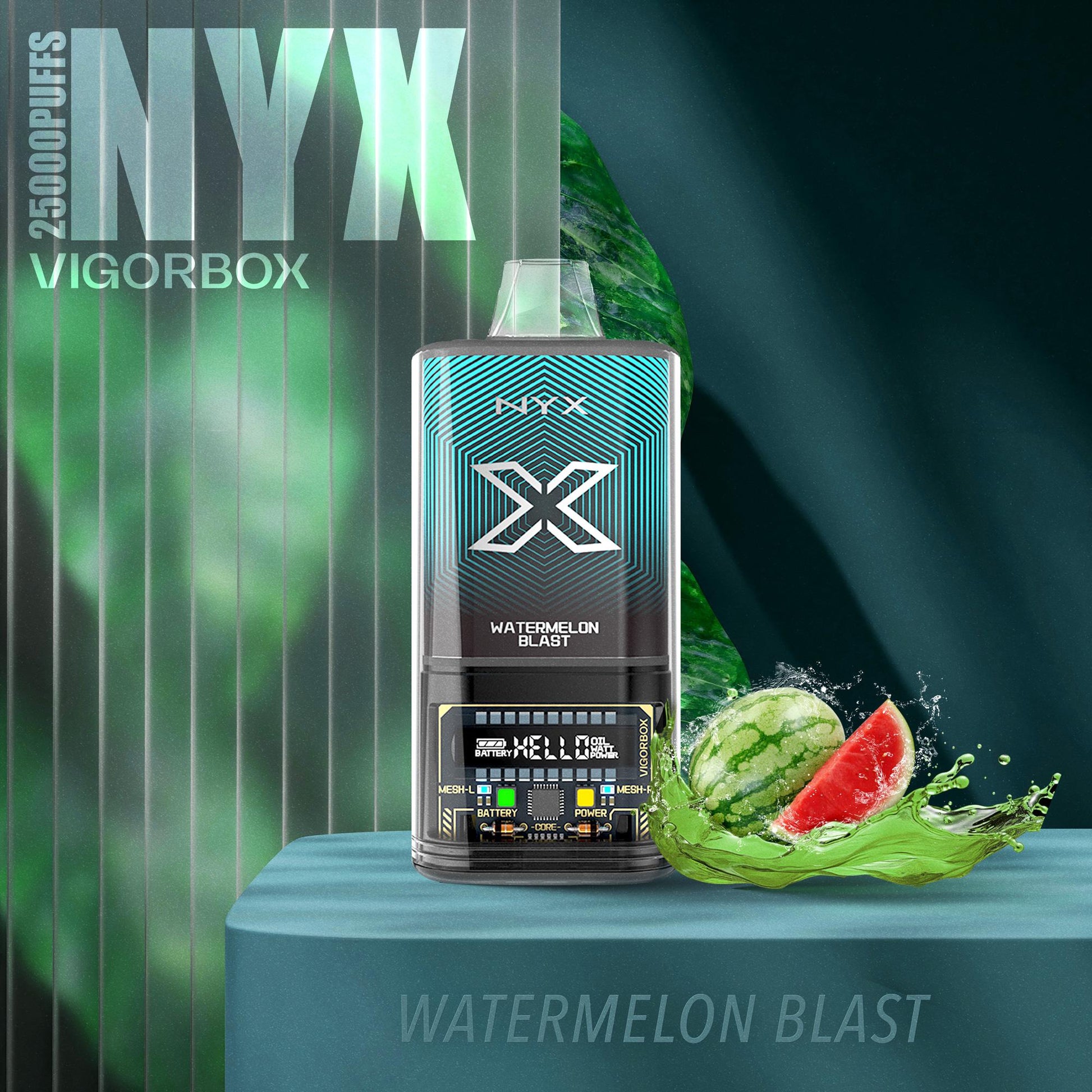 VIGORBOX NYX 25000K PUFFS WATERMELON BLAST