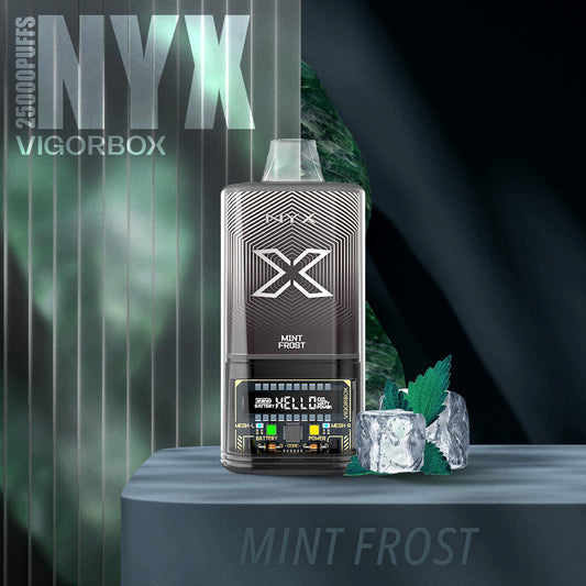 VIGORBOX NYX 25000K PUFFS MINT FROST