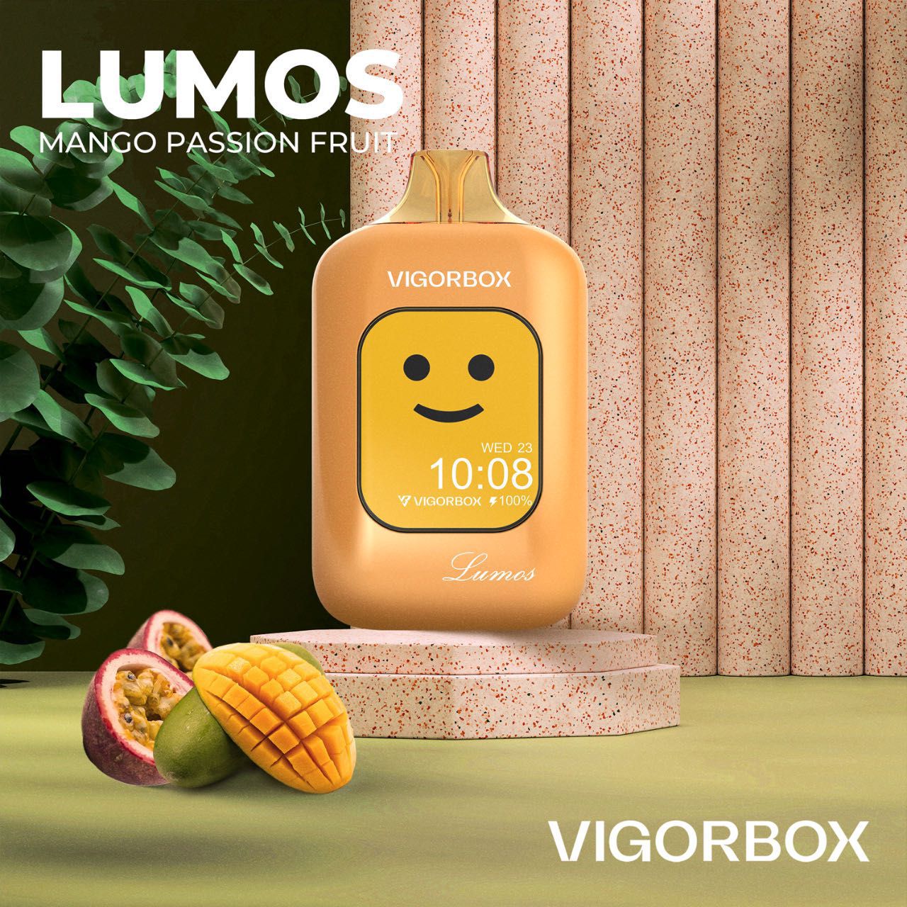 VIGORBOX LUMOS 25000 PUFFS MANGO PASSION FRUIT IN UAE,DUBAI,ABUDHABI