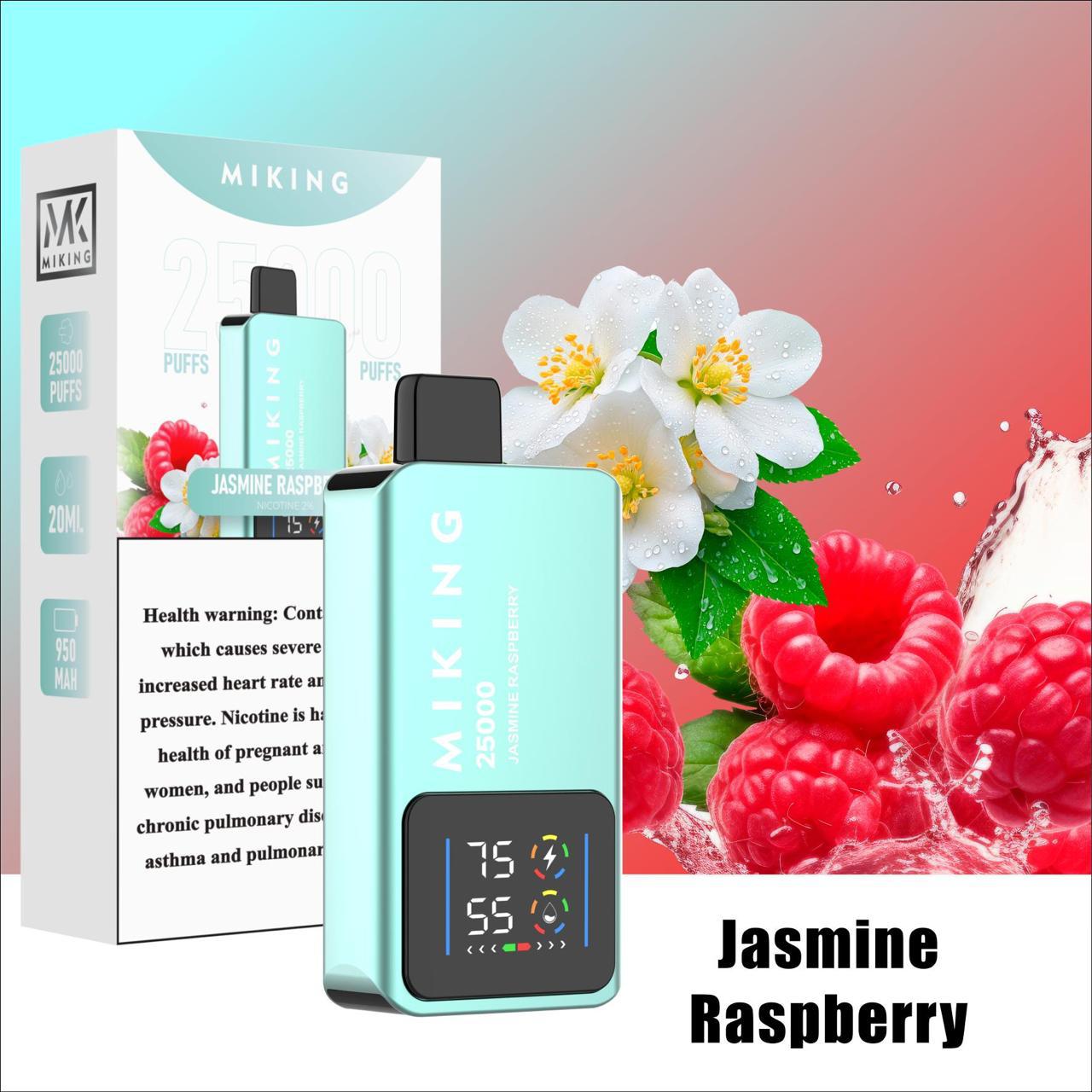 Miking Jasmine Raspberry 25000puffs Disposable Vape