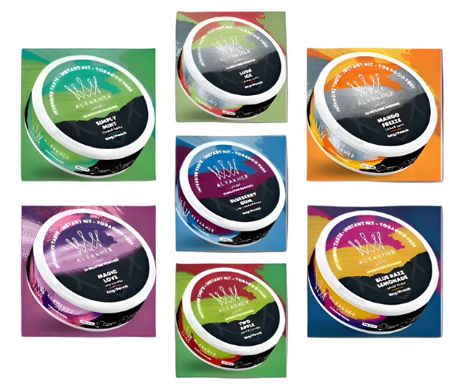 AL FAKHER SNUS/NICOTINE POUCHES 5MG AVAILABLE IN UAE,DUBAI IN vape-zilla.com