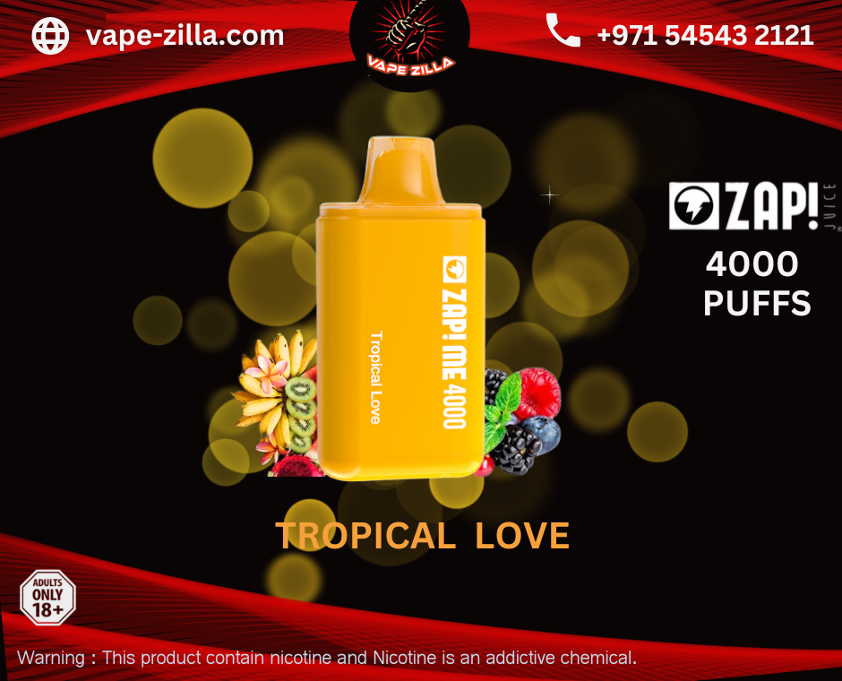 Zap Me by Zap Juice 4000 Puffs 50 mg - Tropical Love