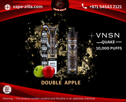 VNSN QUAKE 10000 PUFFS Double Apple 