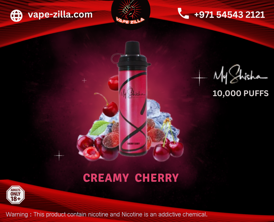 My Shisha 3MG Creamy Cherry