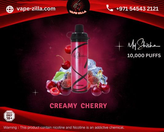 My Shisha 3MG Creamy Cherry