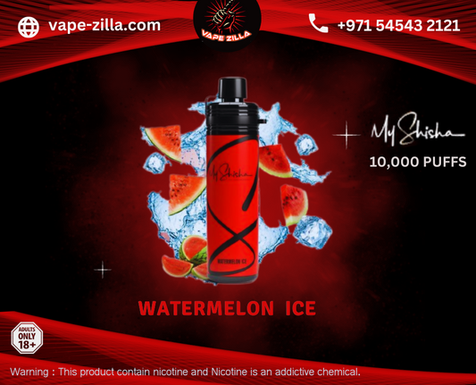 My shisha 3mg Watermelon Ice - vape-zilla