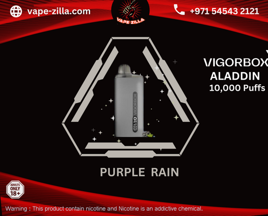 VIGORBOX ALADDIN 10000 PUFFS - PURPLE RAIN