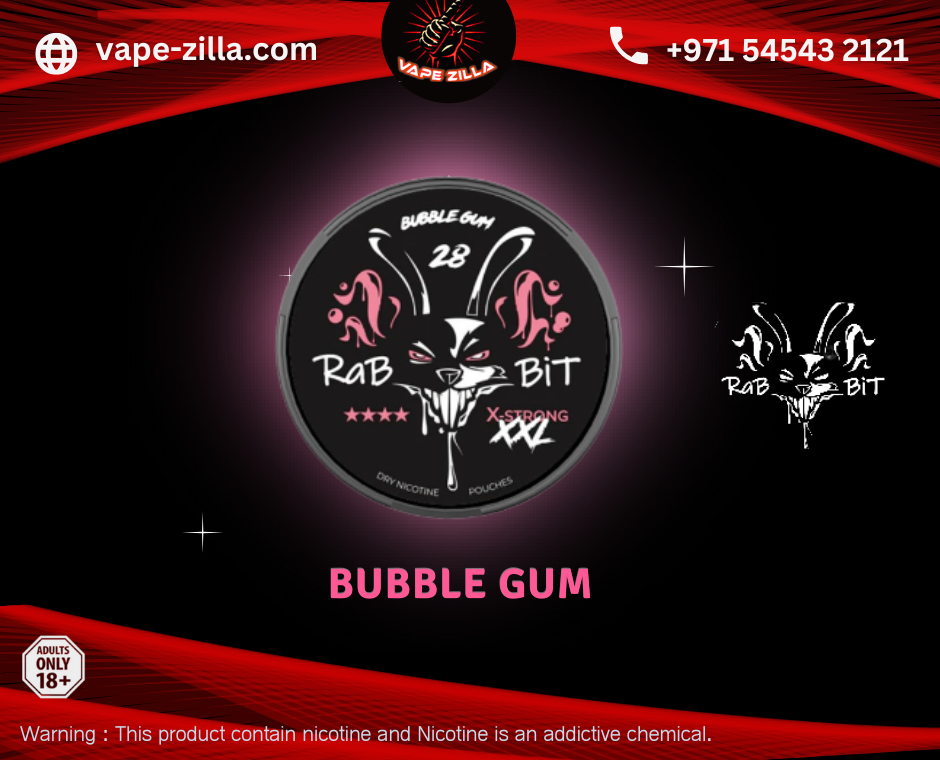 Rabbit Nicotine Pouches / Snus - Bubblegum