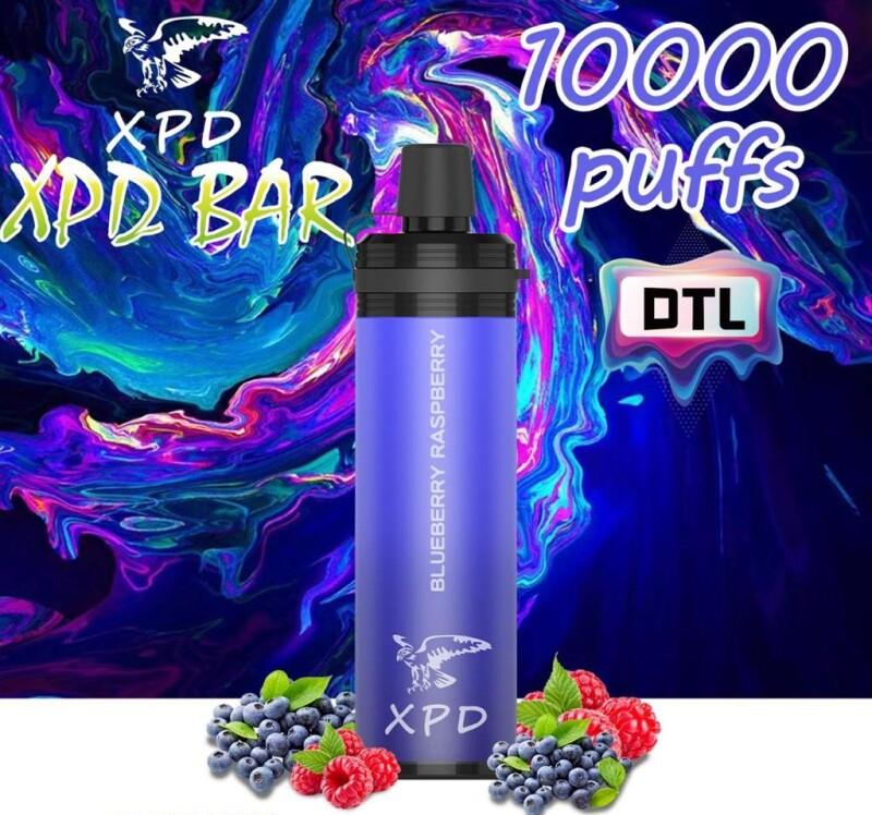 XPD BAR 10000 PUFFS BLUEBERRY RASPBERRY&nbsp; DISPOSABLE VAPE IN UAE