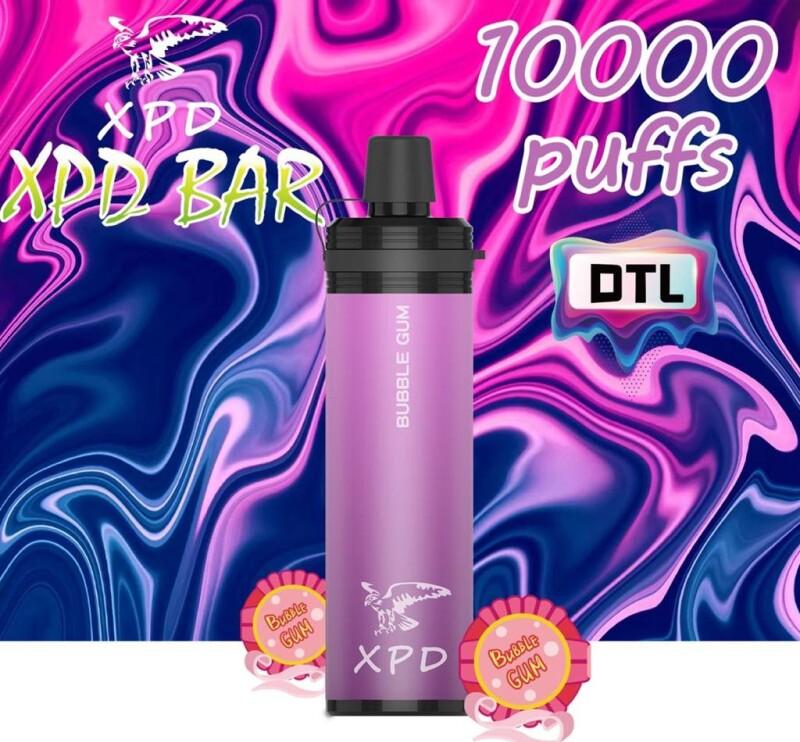 XPD BAR 10000 PUFFS STRAWBERRY BUBBLEGUM DISPOSABLE VAPE IN UAE