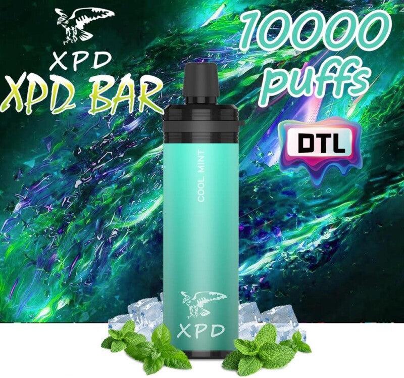 XPD BAR 10000 PUFFS COOL MINT DISPOSABLE VAPE IN UAE