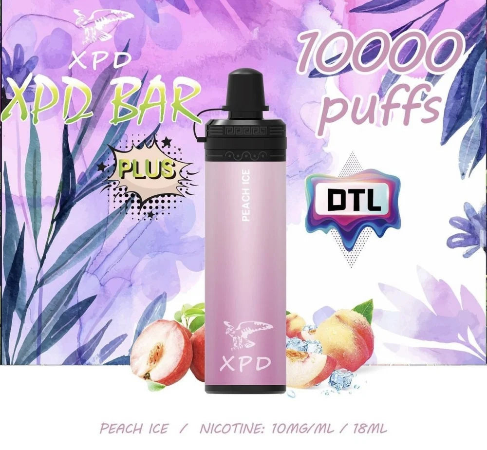 XPD BAR 10000 PUFFS PEACH ICE in uae,dubai,sharjah,abudhabi